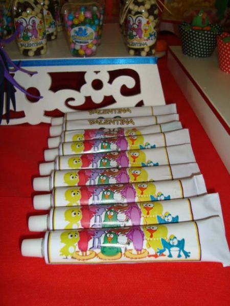 Bisnagas recheadas e personalizadas.
